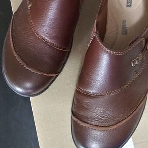 Clark's leather shoes